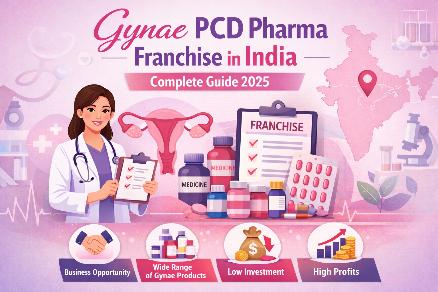 Gynae PCD Pharma Franchise in India — Complete Guide 2025